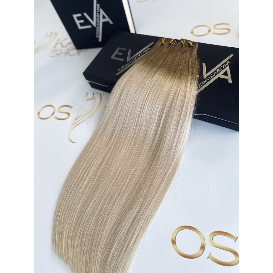 Extensii Tape-in Russian Hair Ombre #7/Light Grey Extensii Tape-in Russian Hair Ombre #7/Light Grey